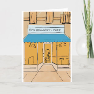 Celebrate NYC! Russ & Daughters, NYC Holiday Card