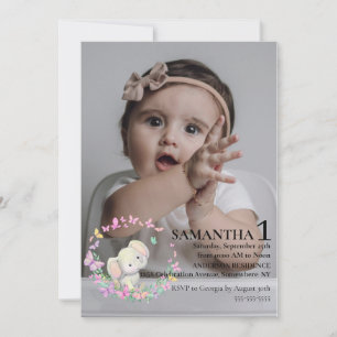 Celebrate Our Baby Girl’s 1st Birthday Invitation
