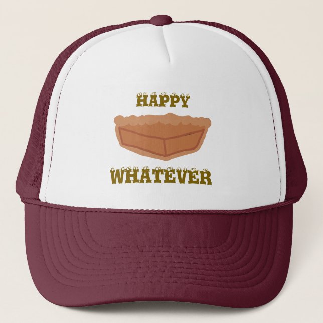 Celebrate pie trucker hat (Front)