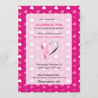 Celebrate Pink event Invitation