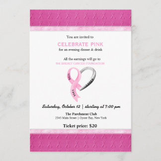 Celebrate Pink event Invitation