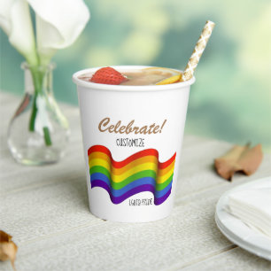 Celebrate Pride Paper cup