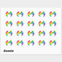 Celebrate Pride with Sammy Dog Stickers