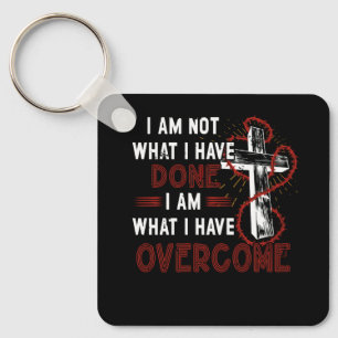 Celebrate Recovery T-Shirt Christian Cross Jesus C Key Ring