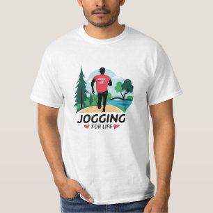 Celebrate Running with Unique Designs T-Shirt