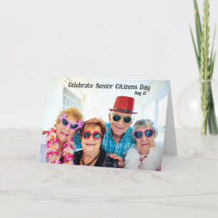Celebrate Senior Citizens Day Thank You Card