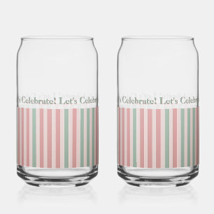 Celebrate Soda Glass