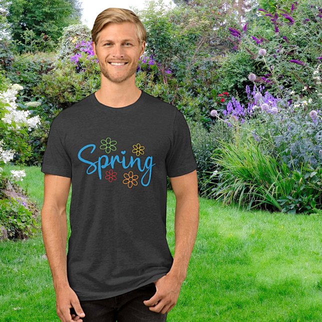Celebrate Springtime Unisex Tri-Blend Shirt (Creator Uploaded)