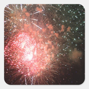 CELEBRATE! SQUARE STICKER