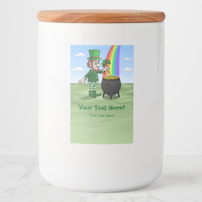 Celebrate St Patrick's Day Food Label (Front)