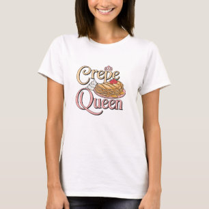 Celebrate Sweetness with Crepe Designs T-Shirt