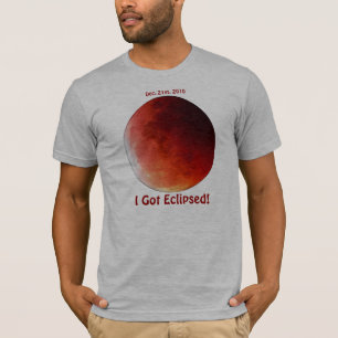 Celebrate the 2010 Lunar Eclipses Tee Shirt