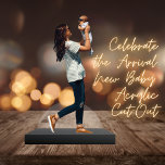 Celebrate the Arrival - New Baby Acrylic Cut-Out Standing Photo Sculpture<br><div class="desc">Introducing our New Baby Acrylic Photo Statuettes Cutout, a precious keepsake that commemorates the joyous arrival of a new bundle of joy. This charming and customizable statuette captures a precious moment, allowing you to cherish and display the beauty of your little one for years to come. Use one of the...</div>