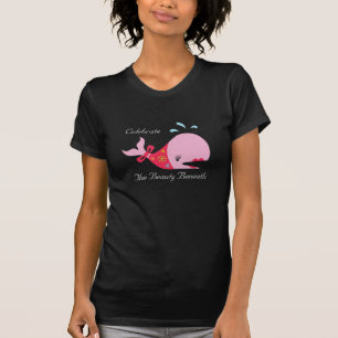 Celebrate The Beauty Beneath_Pinkie The Whale T-Shirt