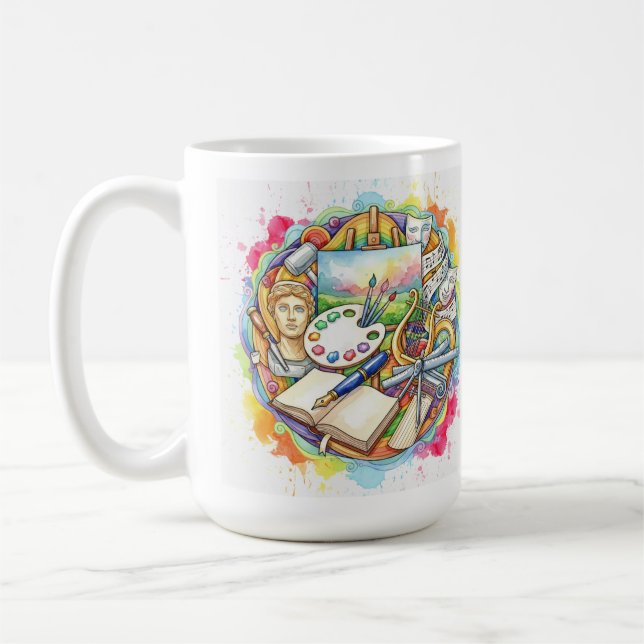 Celebrate the Creative Spirit Coffee Mug (Left)