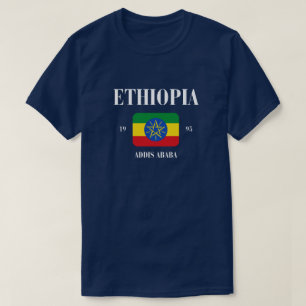 Celebrate the Culture Ethiopia Flag T-Shirt