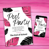Celebrate the end of School Pool Party