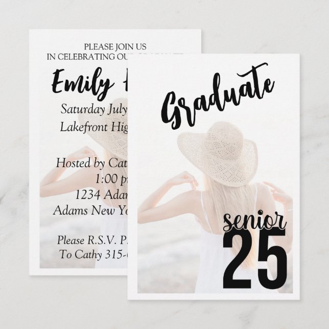 Celebrate the Graduate Card (Front/Back)