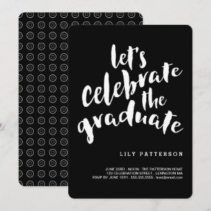 Celebrate the Graduate Graduation Party Invitation