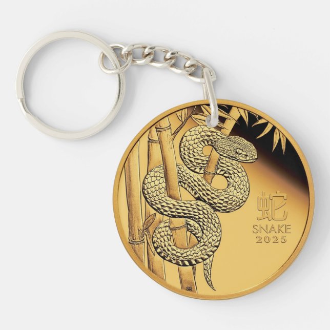 Celebrate the lunar year 2025 key ring (Front)