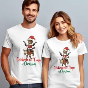 Celebrate the magic of Christmas Deer Cookies T-Shirt