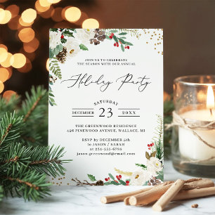 Celebrate the Season Annual Holiday Party Invitation