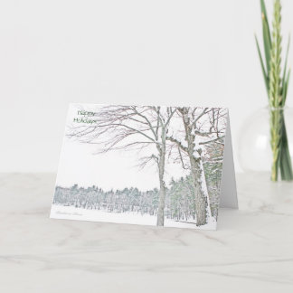 Celebrate the Spirit of the Season: Walden Pond Holiday Card