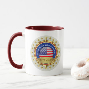 Celebrate USA 250th Anniversary – 1776-2026 Mug