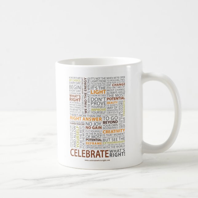 Celebrate What's Right Mug (Right)