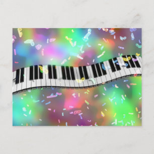 Celebrate with Music Postcard