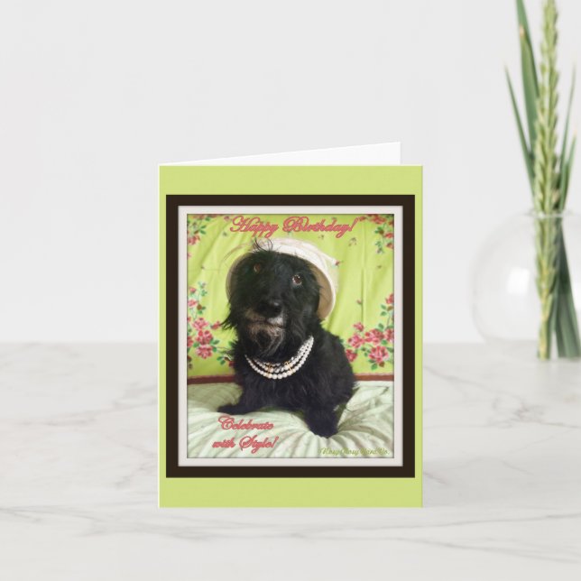 Celebrate with Style Card (Front)