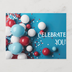 Celebrate YOU! Postcard