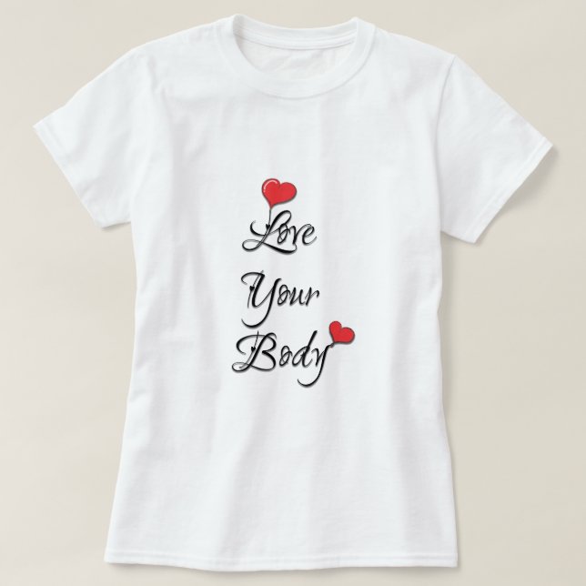 Celebrate your body tees (Design Front)