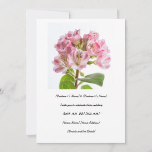 Celebrate your special day with a nice kalmia invitation