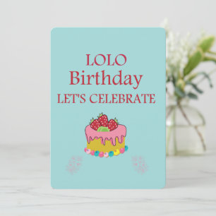 Celebrate your special day with a unique birthday save the date