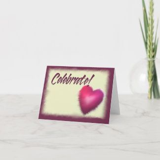 Celebrate!  Your special occasion invitation cards