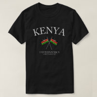 Celebrated the Culture of Kenya Flag T-Shirt
