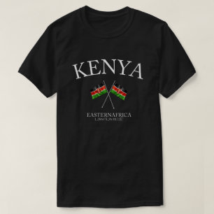 Celebrated the Culture of Kenya Flag T-Shirt
