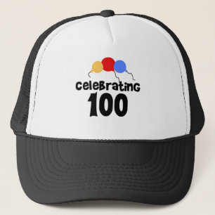 Celebrating 100 trucker hat