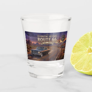 Celebrating 100 Years: Route 66 Shot Glass