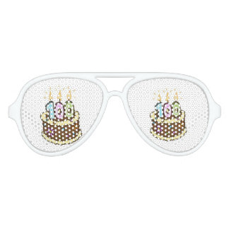 celebrating 100 years young aviator sunglasses