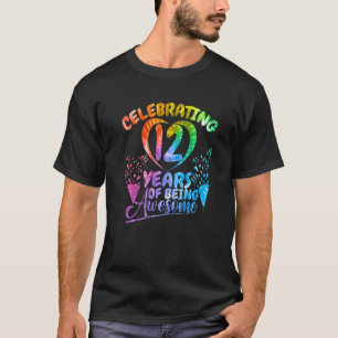 Celebrating 12 Years Of Being Awesome Birthday Cos T-Shirt