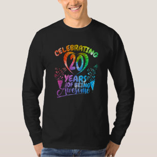 Celebrating 20 Years Of Being Awesome Birthday Cos T-Shirt