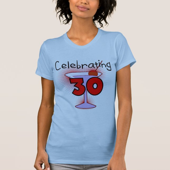 Celebrating 30 Tshirts and Gifts (Front)
