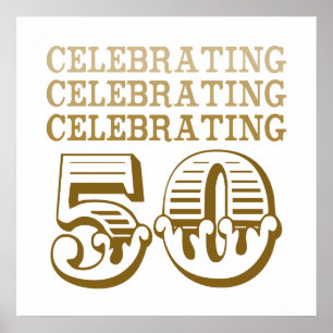 Celebrating 50! (Birthday Party) Poster
