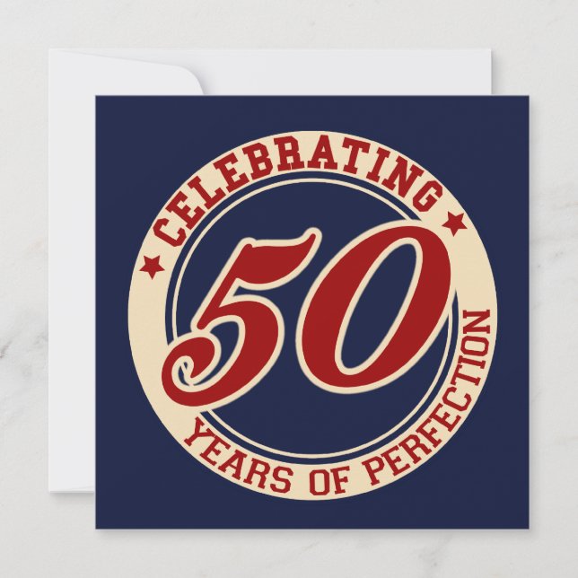 Celebrating 50 years of perfection (Front)