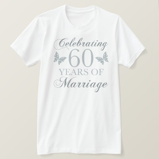 Celebrating 60th Anniversary T-Shirt (Design Front)