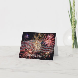Celebrating America Thinking Of You Card
