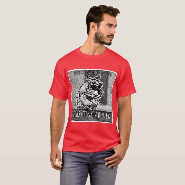 celebrating arnold men's tee (Front Full)
