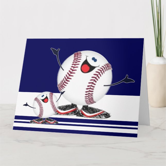 Celebrating Baseballs Card (Front)